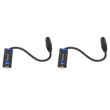 2X USB-RMD-DMX Mobile App DMX Dialer Stage Light Wireless DMX512 Controller Only Supports Android Devices