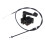 ROCKROK Thumb Oiler Gas Throttle Cable for 50cc 70cc 90cc 1