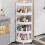 5-Tier Slim Bathroom Storage Cart with Wheels 1