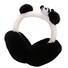 Cartoon Panda Ear Muffs for Women and Girls Adjustable