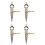 4X Leather  Rotating  Tool Diy Wing Divider Adjustable Steel Leather  Making Rotating Tool 1