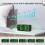 Peakeep digital alarm clock battery-powered portable with 7