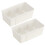 Expandable Drawer Organizer Plastic Adjustable 2 Pack 1