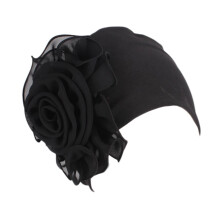 Caipín carntha turban bláthanna retro do mhná