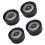 Roues de siège pour rameur avec roulements (lot de 4) 1
