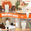 Wig Styling Stand Durable Multipurpose Kit for All Wigs 1pc 5