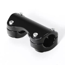 Motorcycle Handlebar Riser Top Clamp 1.25'' for Touring Road King Glide 1988-2024