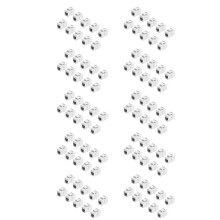 100 Piezas Conector RJ45 Jack Cat6 Acoplador de Extensión Red Ethernet LAN Cat 6 Acoplador Conectores Extender Adaptador,