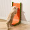 Mellowkin Cat Scratcher Vertical L-Shape Durable 1
