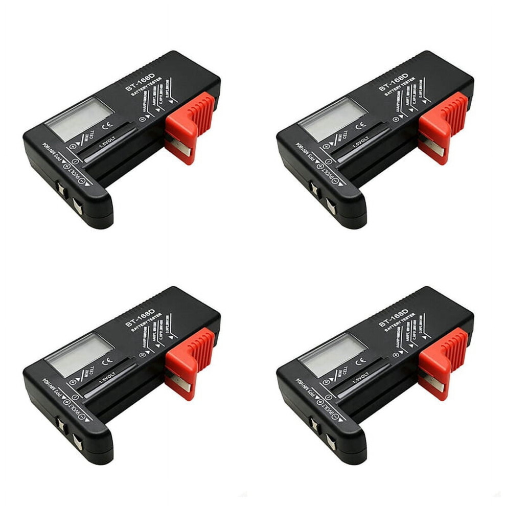Bt-168D Digital Battery Tester For Aa Aaa C D 9V 1.5V 946140658490
