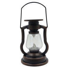 Retro-Solar-LED-Laterne – Tragbare antike Dekorationsleuchte