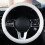 Microfiber Leather Steering Wheel Cover Universal Anti-Slip 2