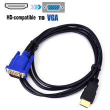SUSUchens DOONJIEY Converterkabel 1080P Hoge Resolutie Snelle Transmissie Plug & Play Compatibel Male naar VGA Male PVC Video Adapterkabel voor