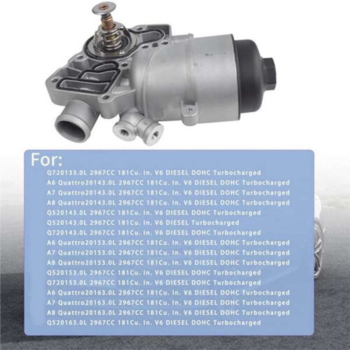 Car Oil Filter Housing Assembly 059115389H 059115389G/K/P for    Q7 2011-2015 2