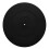 ROCKROK Turntable Platter Mat Rubber Silicone 12 inch Black 1