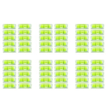 60Pcs Bubble Spirit Level 10X10X29mm Square Levels for Wall Frames Art Displays Picture Hanging RV Tripod Measuring