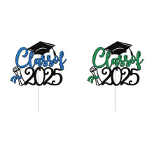 Graduation Decor Kit Class of 2025 Table Vases Cards Photo