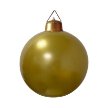 Palla di Natale gonfiabile in PVC, decorazione per esterni, 30 cm