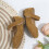 Sandales d'été pour filles, marron uni, bride ajustable 7
