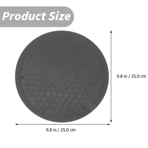 Lazy Storage Turntable for Cabinet Round Rotating Tray 25 cm 2