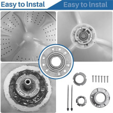 3X W10324651 Kit de Remplacement de Rondelles de Moyeu pour W10291415, W10291417, W10291416, EA2581262, PS2581262, AH2581262