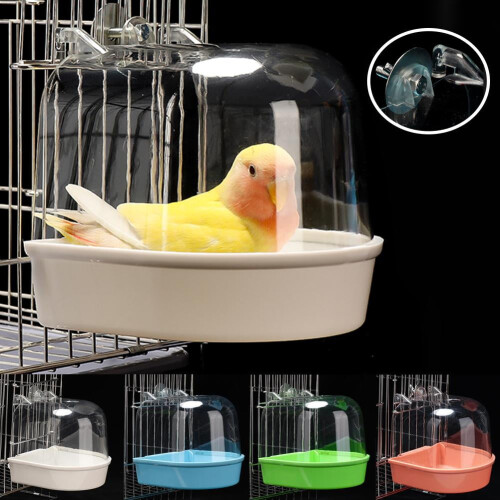 Parrot Bath Box Bathtub with Bathing Utensils 1