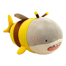 Striped Plush Pig Stuffed Animal 28cm
