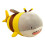 Striped Plush Pig Stuffed Animal 28cm 1