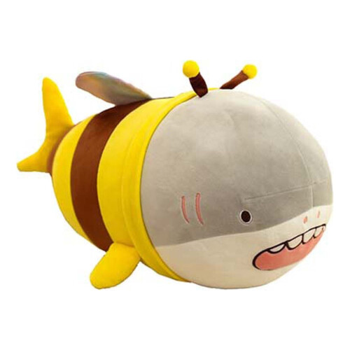 Striped Plush Pig Stuffed Animal 28cm