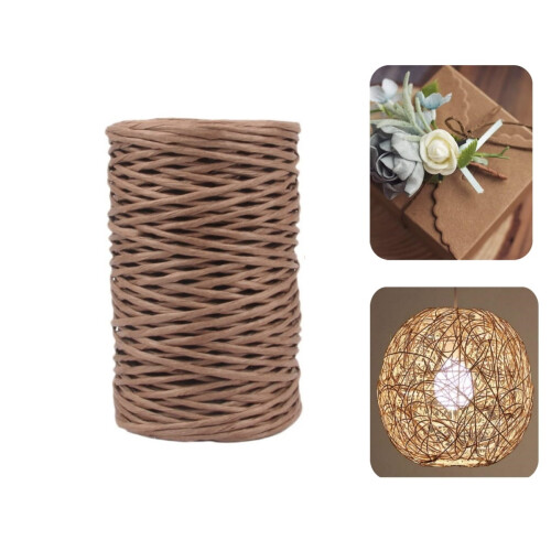 Flower Bouquet Wrapping Wire Brown 1 Roll