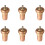 6X Replacement VMC Thermostat Valve Core Opening Temperature 71 Degree C 1