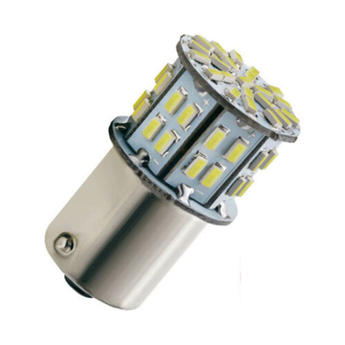 BA15S RV Interior LED Bulbs 10 pcs 12V 50SMD Cool White