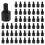 500x Motherboard Nylon Hex Standoff Threaded Spacer M3 Thread 6+6mm Black 1