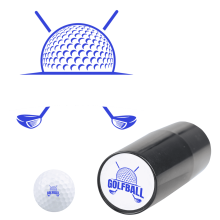 Golfbalstempel op maat voor standaard golfballen
