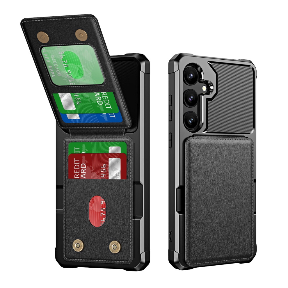 Magnetic Leather Wallet Case For Samsung Galaxy S24 Fe Â 9180333343928