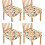 Huse de scaun Rooster Floarea-soarelui, elastice, rezistente la praf 1