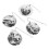 Stainless Steel Tea Infuser Set 4 Pieces for Restaurant Use 1
