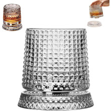 Verre à whisky rotatif en cristal sans plomb (1 pièce)