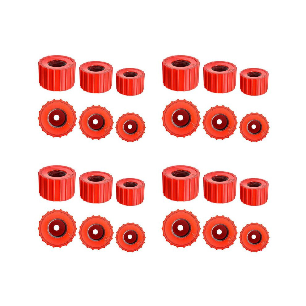 24 Pieces Copper Pipe Cleaners, Handy Sized Plumber, Tube Cleaning Brush For Copper, Copper Pipe Cleaner (3 Sizes) 6032401314022
