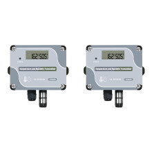 2X Sensor de Temperatura y Humedad RS485 Sensor de Temperatura Modbus RTU Transmisor de Temperatura y Humedad Industrial Digital Montado en la Pared