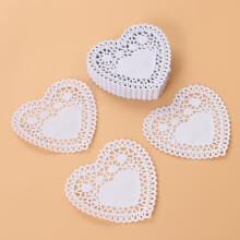 White Lace Paper Doilies for Cake Decorating and Table