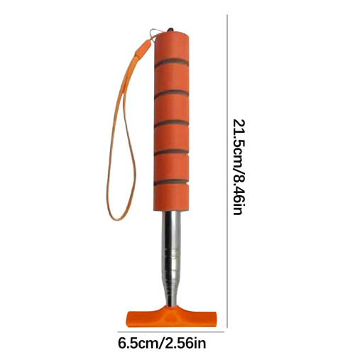 Telescopic Rearview Mirror Wiper with Squeegee 1pc