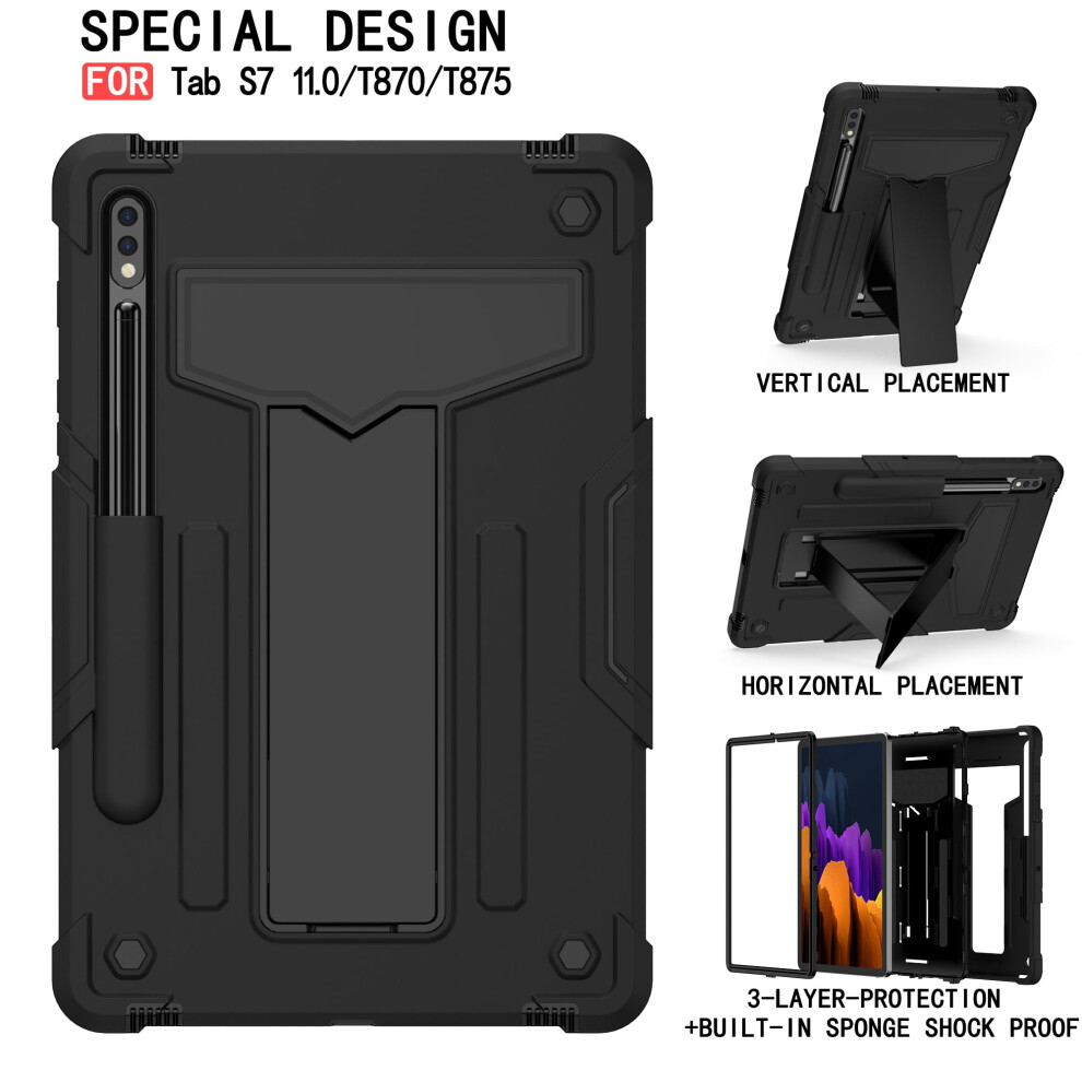 Rugged 3-In-1 Tablet Case With Kickstand And S Pen Holder 9043876519673