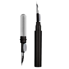 Earbud Cleaner Kit with Brush and Flocking Sponge