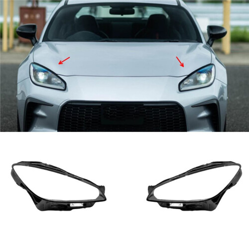Car Front  Light Shell Headlight Lens for  86 2021-2024 Headlamp Cover Headlight Housing Left 2