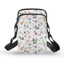 Kabelka cez rameno z polyesteru, crossbody, 2 vrstvy