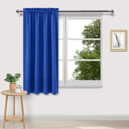 Scandinavian Silk Curtains Heat Insulation Bedroom Kitchen 2
