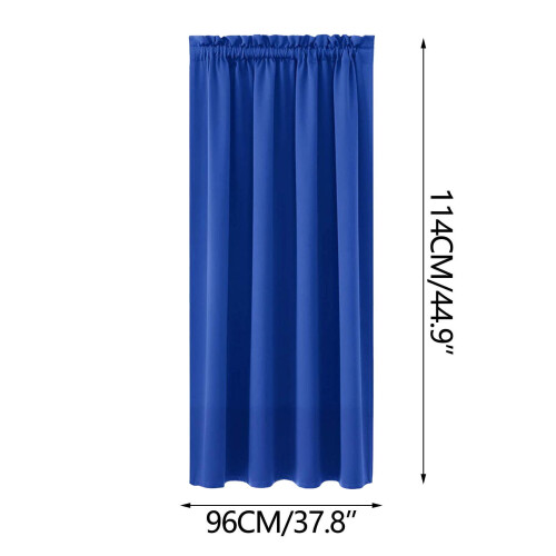 Scandinavian Silk Curtains Heat Insulation Bedroom Kitchen 1