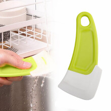 Soft Scraper for Pot Bottom Cleaning Food-Grade Silicone 1