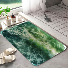 Beach Waves badetæppe skridsikkert memory foam 61 x 91 cm